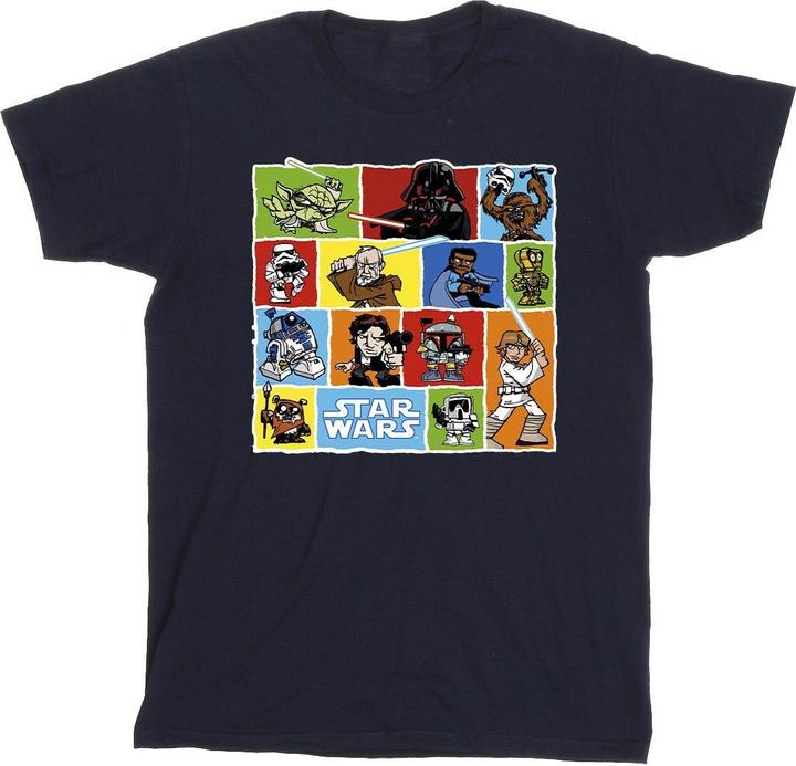 Produktbild Star Wars Comic Drawing Montage TShirt (L)