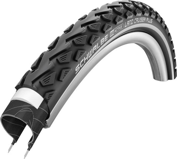 Schwalbe Land Cruiser Plus Active PunctureGuard 28" wire Reflex (28 x 1.60, 42-622)
