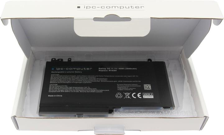 Actual product image IPC 451-BBLJ (3 Cells, 3600 mAh)