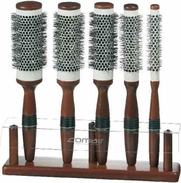 Image du produit Comair KRB Présentoir en palissandre + brosse séparée
