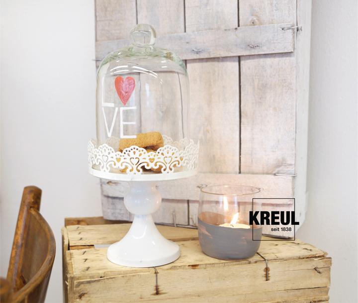 Produktbild Kreul Glass & Porcelain Chalky, Porzellan- und Glasfarbe (Navy Blue, 20 ml)