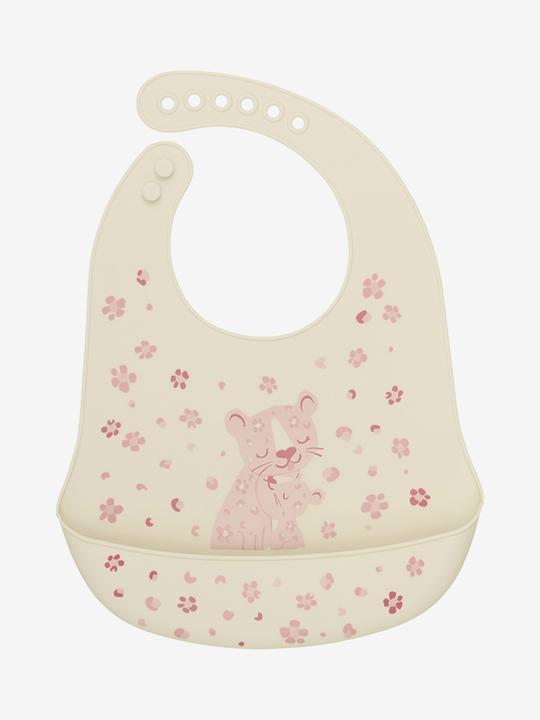 Actual product image CeLaVi Silicone bib, Brandied Apricot