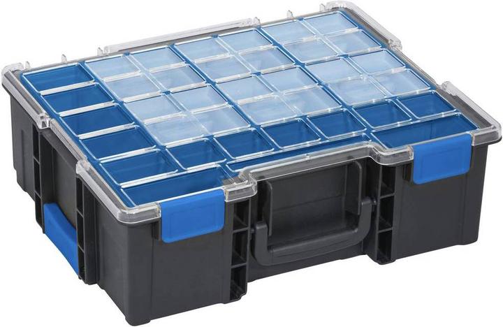 Actual product image Allit EuroPlus Pro K 44.144/8L, professional small parts case with connector (1 pieces)