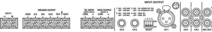 Image du produit Monacor Amplificateur ELA (Amplificateur)