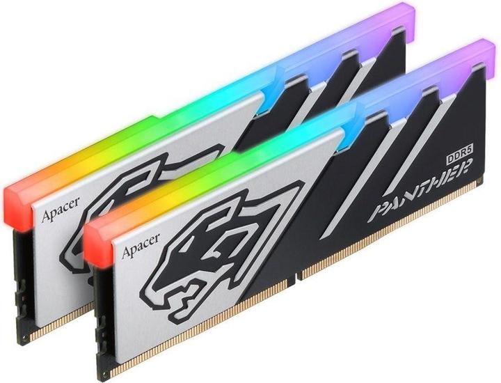 Actual product image Apacer D5 32GB 6000-40 Panther RGB K2 APA (2 x 16GB, 6000 MHz, DDR5 RAM, DIMM)