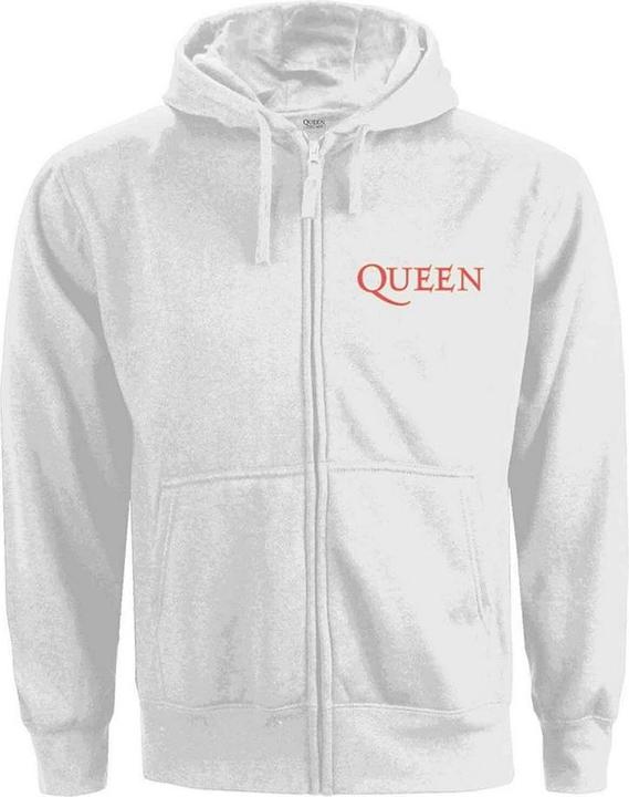 Immagine prodotto Queen Felpa classica con cappuccio e zip a tutta lunghezza (M)