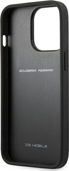 Produktbild Ferrari FESAXHCP13LBK iPhone 13 Pro/13 6,1" czarny/black hardcase On Track Carbon Stripe (Apple iPhone 13 Pro)