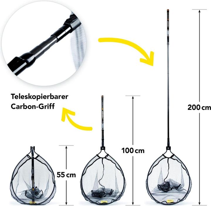 Produktbild Lieblingsköder Egli-Feumer Ultraboost Teleskop (200 cm)