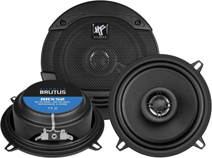 Image du produit Hifonics Brutus BRX52 13 cm 2 voies, système de coaxist PLAT (1 pièce)