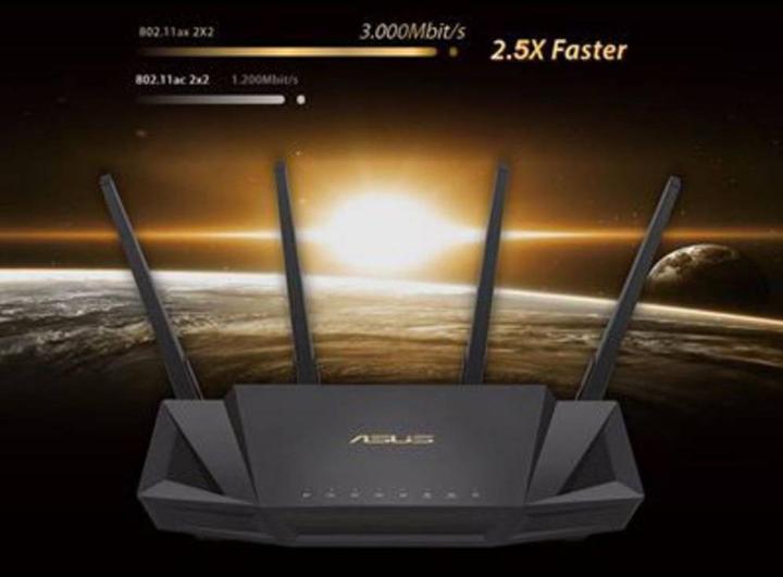 Actual product image ASUS RT-AX58U V2