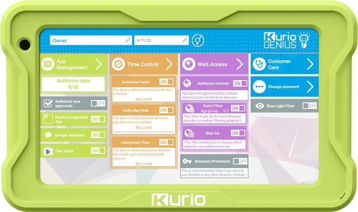 Image du produit Kurio Tab Lite (WLAN uniquement, 7", 32 Go, Green)
