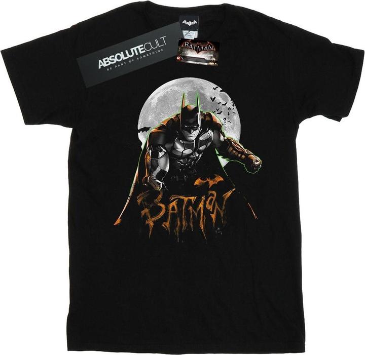 Image du produit - T-shirt BATMAN ARKHAM KNIGHT HALLOWEEN MOON - Homme (M)