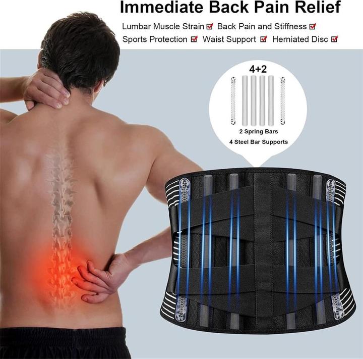 Image du produit Cbx Rückenstütze, Rückenbandage, Lendengürtel mit Stützeffekt (L)