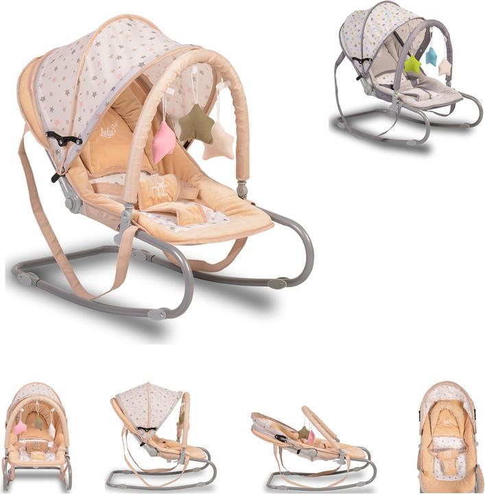 Produktbild Moni Babywippe Lulu verstellbar Spielbogen