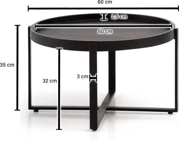 Actual product image FineBuy Cora (60 x 60 x 35 cm)
