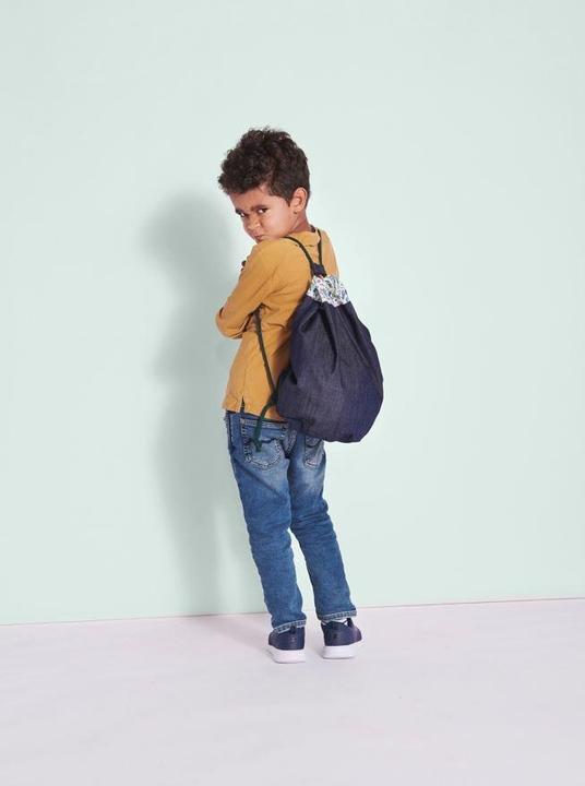 Actual product image Pattern school bag, pencil case & gym bag (1 x)
