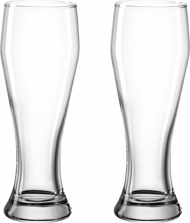 Montana Furniture Beer glass Basic 400 ml, 1 piece, transparent (0.40 l, 2 x)
