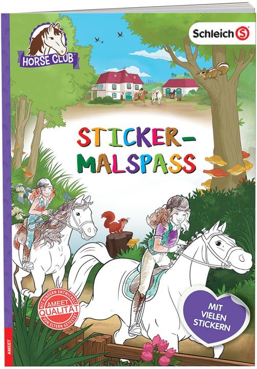 Immagine prodotto Schleich Horse Club Sticker-Malspass (Tedesco, Studio Ameet, 2019)