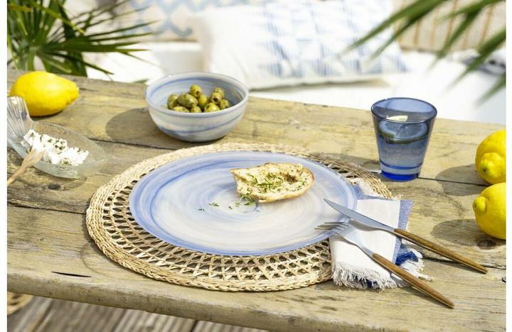 Actual product image Leonardo Salerno Bowl 4 pieces, Beige/Blue (14.14 cm, 4.70 l, 4 x)