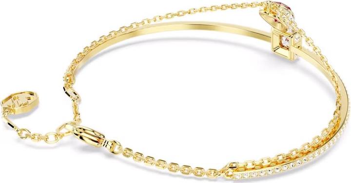 Immagine prodotto Swarovski Braccialetto Stilla con cuore in oro rosso (17 cm, Metallo Swarovski)