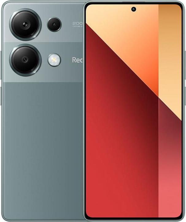 Produktbild Xiaomi Redmi Note 13 Pro (256 GB, Forest Green, 6.67", Hybrid Dual SIM, 200 Mpx, 4G)