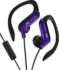 Actual product image JVC HAEBR80A Sports Clip Headphones (Blue) (Cable)