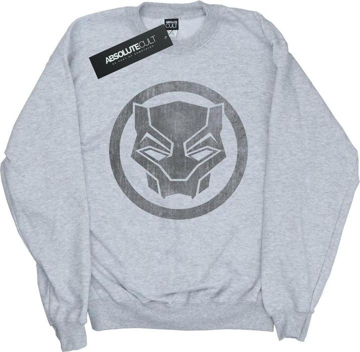 Image du produit - Sweat BLACK PANTHER DISTRESSED ICON - Garçon (152, 158)