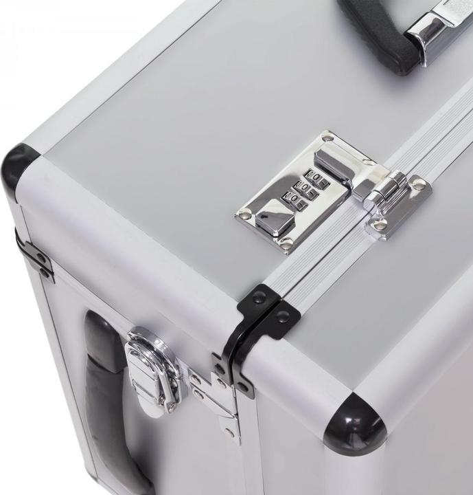 Immagine prodotto Dema Trolley Alu-Koffer "Silver Stripe" / Pilotenkoffer