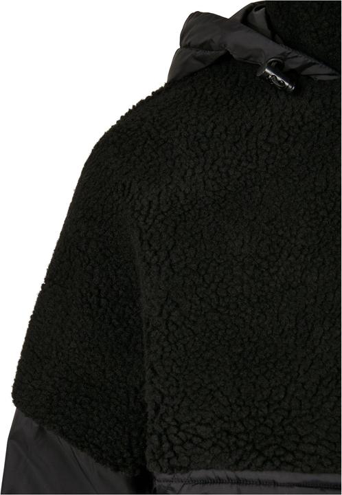Actual product image Urban Classics Ladies Sherpa Mix Pull Over Jacket (M)