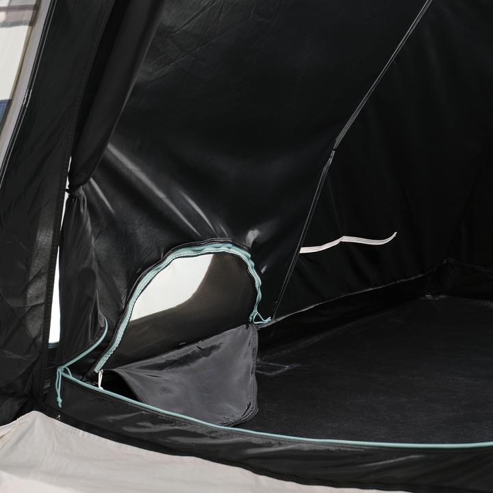 Actual product image Quechua Familienzelt Stangenaufbau - Arpenaz 6.3 F&B 6 Personen 3 Kabinen (25.75 kg, 6 persons)