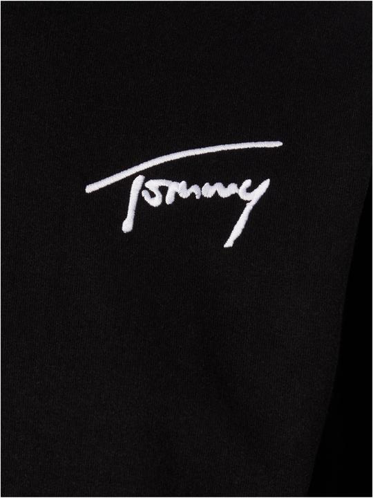 Actual product image Tommy Hilfiger Tjw Bxy Crop Signature turtleneck jumper for women (M)