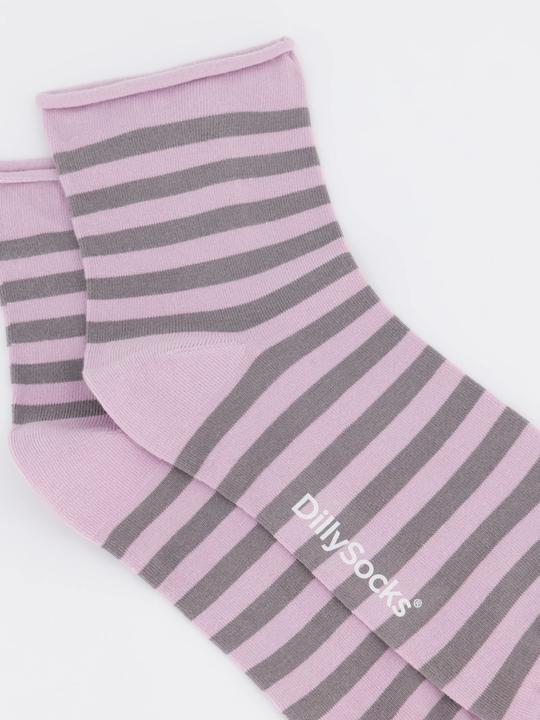 Immagine prodotto DillySocks Tonalità lilla a righe (35 - 38)