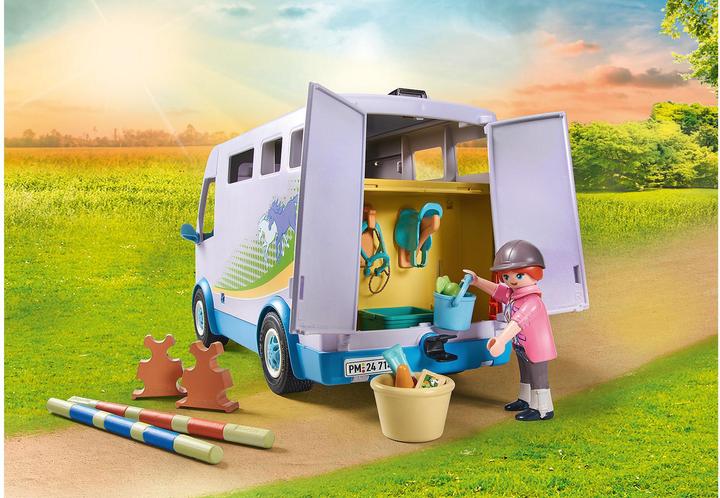 Immagine prodotto Playmobil Scuola di equitazione per dispositivi mobili (71493, Cavalli Playmobil della cascata)