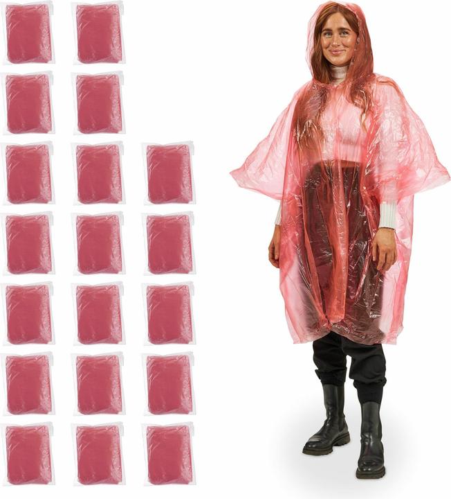 Relaxdays Regenponcho (One Size)