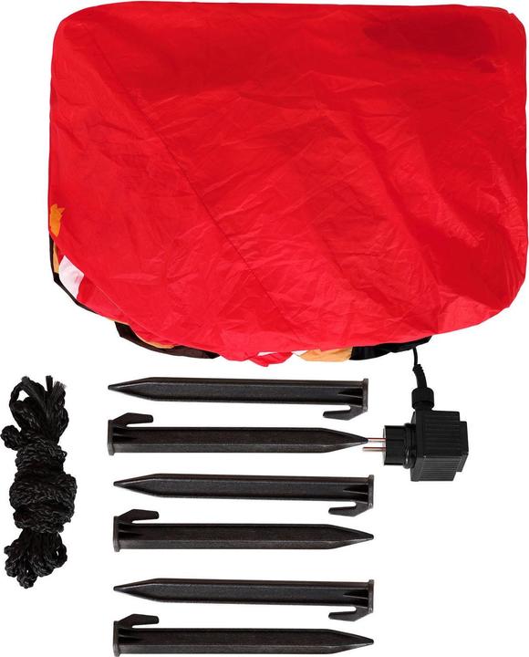 Produktbild Monzana Weihnachtsmann Schlitten XXL LED