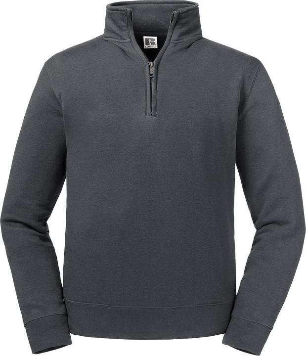 Russell Authentic Sweatshirt mit kurzem Reissverschluss
