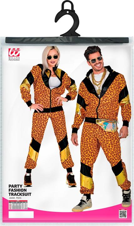 Image du produit Widmann Années 80 - Tenue de sport en léopard (M)