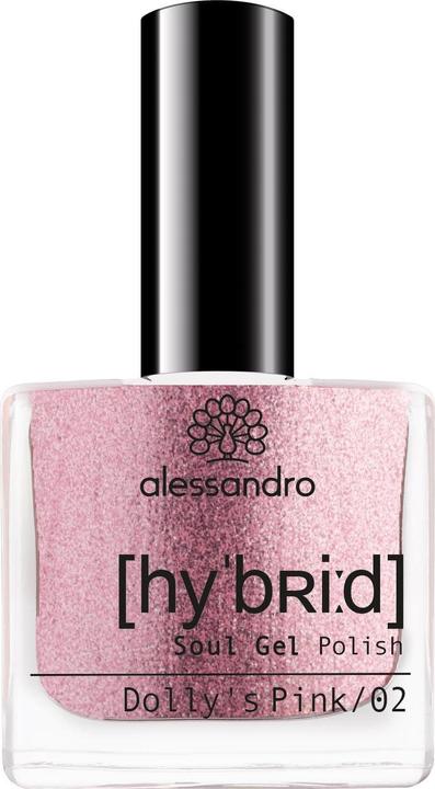 Produktbild Alessandro Nagellack Hybrid 107 Dolly's Pink (107 Dolly's Pink, Gel-Effekt Nagellack)