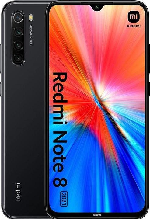 Xiaomi Redmi Note 8 (64 GB, Space Black, 6.30", Dual SIM, 48 Mpx, 4G)