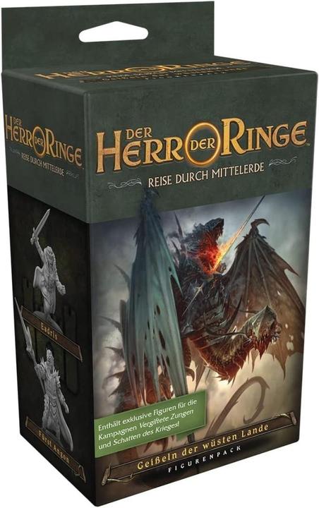 Actual product image FFG FFGD0181 - Der Herr der Ringe : Reise durch Mittelerde - Geisseln der wüsten Lande, 1-5 Spieler (German)