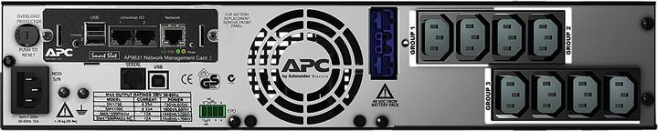 Image du produit APC SMX1500RMI2UNC avec carte réseau (1500 VA, 1200 W, Line-interactive Onduleur)