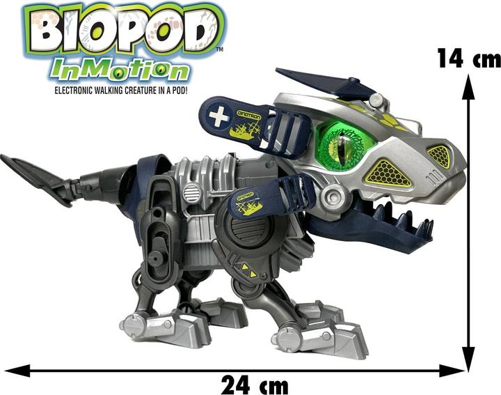Actual product image Silverlit Biopod Battle InMotion Dinosaur (20 x 13 x 8 cm)