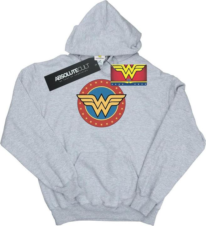 Wonder Woman Circle Logo Kapuzenpullover