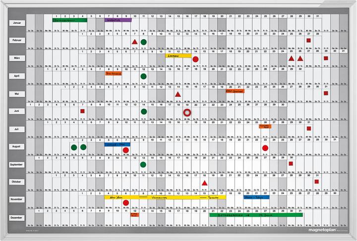Actual product image Magnetoplan Year planner "Manager (90 x 60 cm)