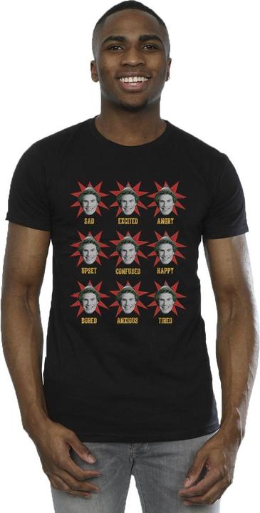 Actual product image Elf Mens Many Moods Of Buddy T-Shirt (L)