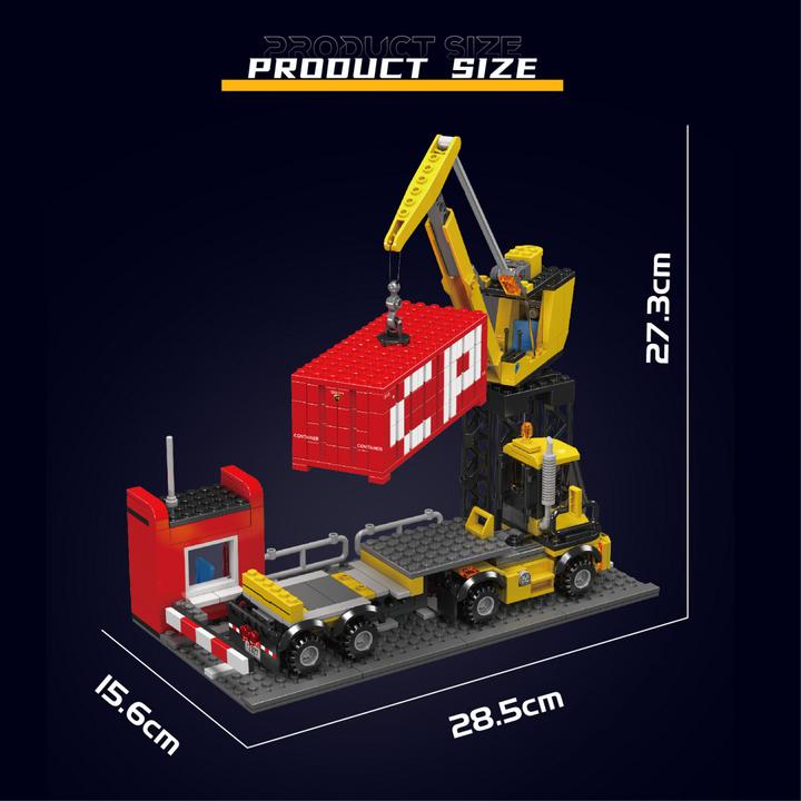Actual product image Mould King SD40-2 diesel locomotive