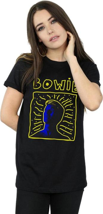 Immagine prodotto David Bowie 90s Frame Maglietta Ampia Donna (M)