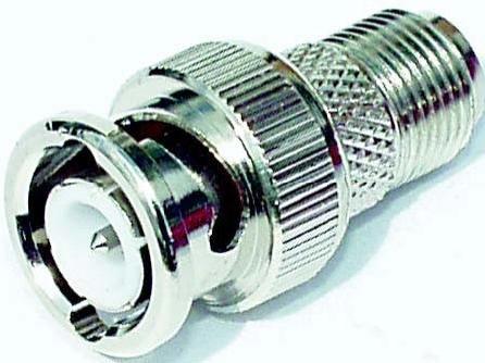 Actual product image E+P F 74 F plug BNC jack Metallic Cable interface/adapter (Antenna cable)
