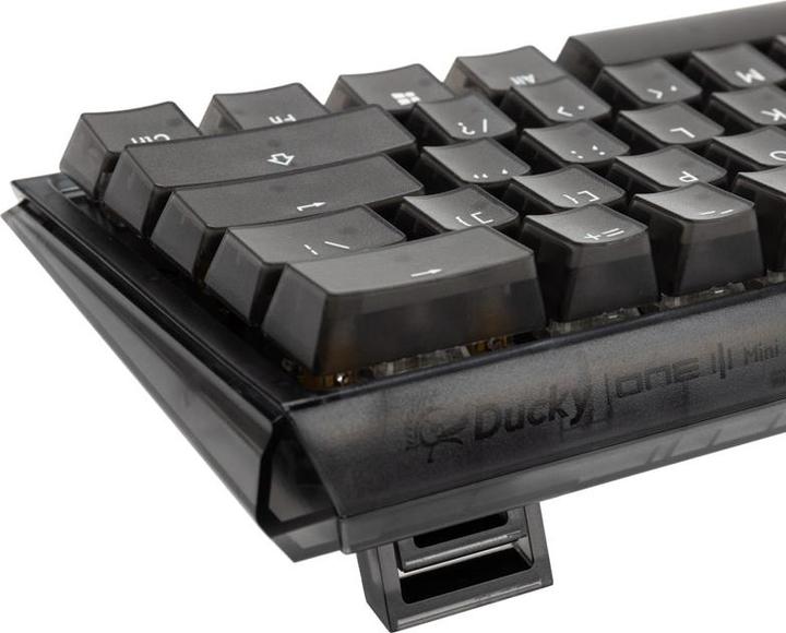 Produktbild Ducky One 3 Aura Black Mini Gaming Tastatur, RGB LED - Gateron Baby Kangaroo (US) (US, Kabelgebunden)