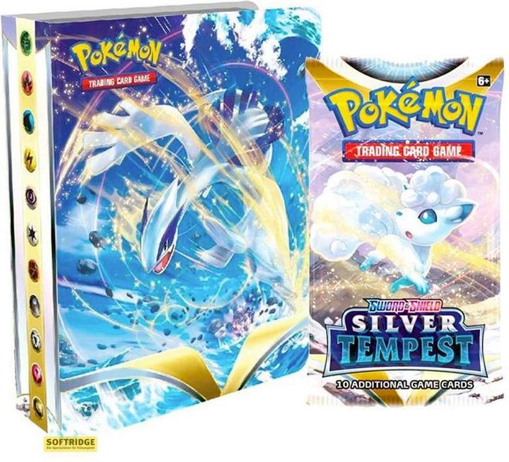 Actual product image Pokémon Pokemon - Silver Tempest Mini Portfolio Booster (English)